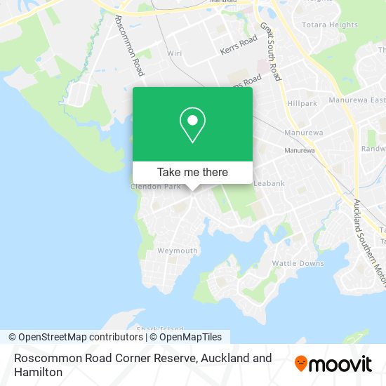 Roscommon Road Corner Reserve地图