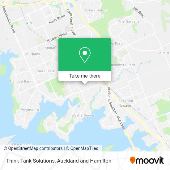 Think Tank Solutions map