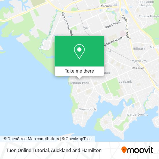 Tuon Online Tutorial map