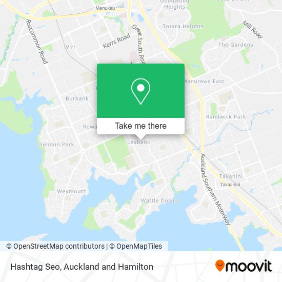 Hashtag Seo map