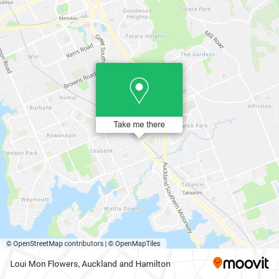 Loui Mon Flowers map