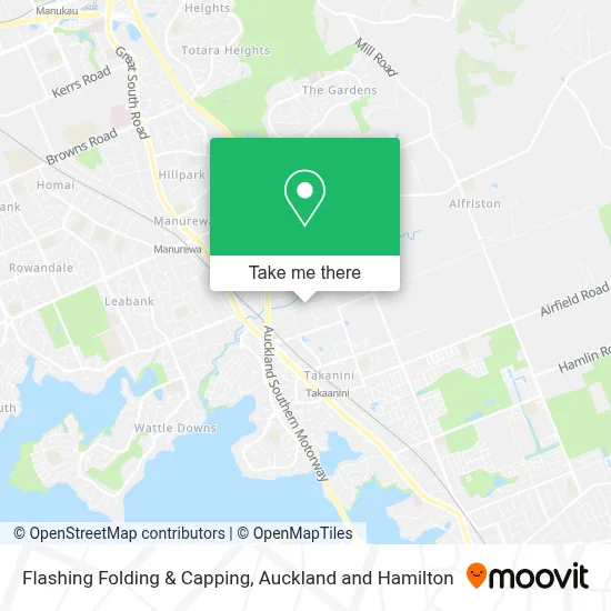 Flashing Folding & Capping map