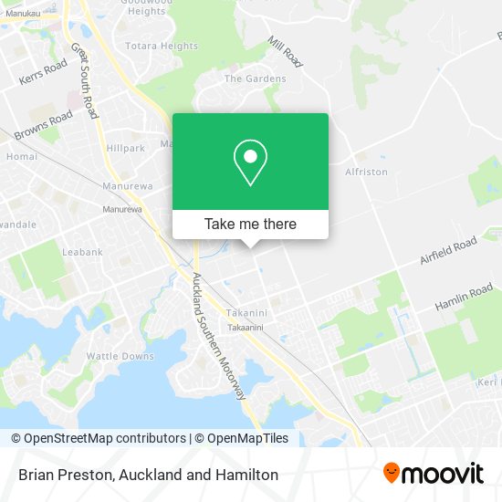 Brian Preston map