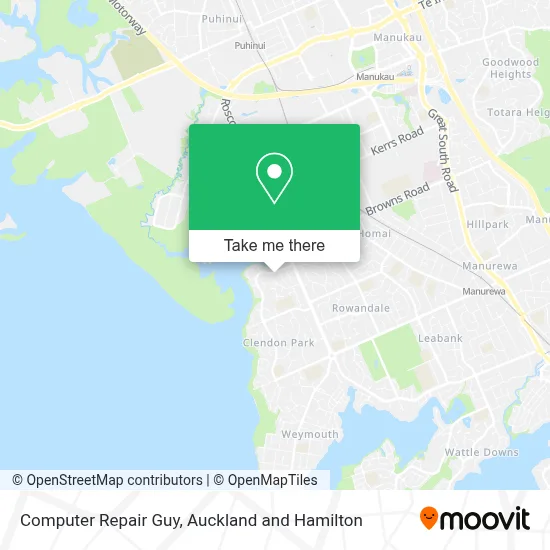 Computer Repair Guy map