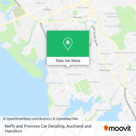 Neffy and Promise Car Detailing map