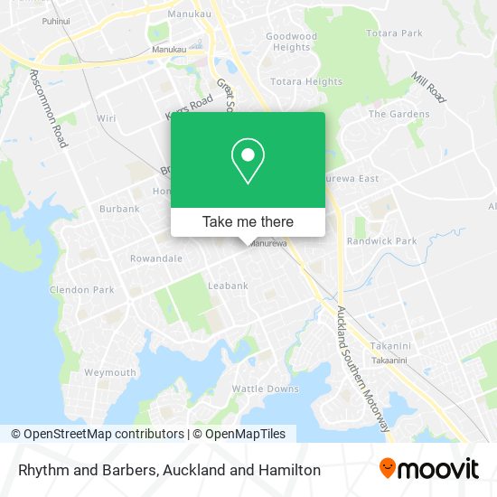 Rhythm and Barbers map