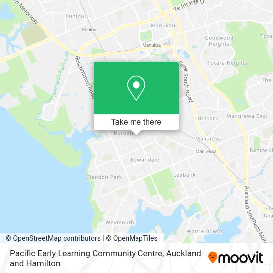 Pacific Early Learning Community Centre map