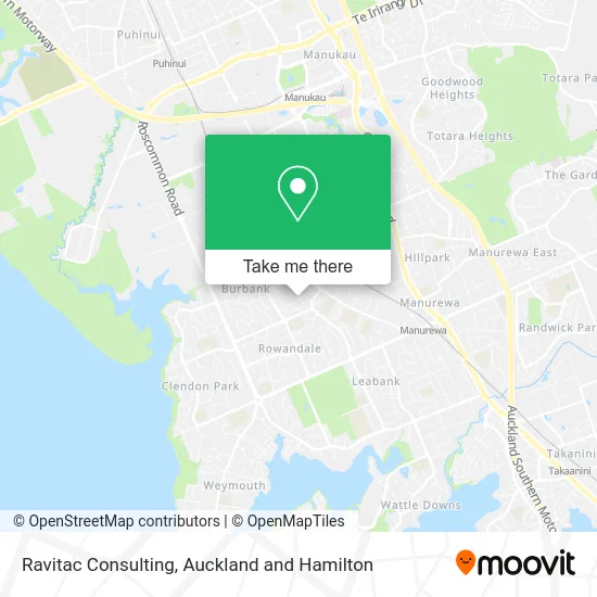 Ravitac Consulting map