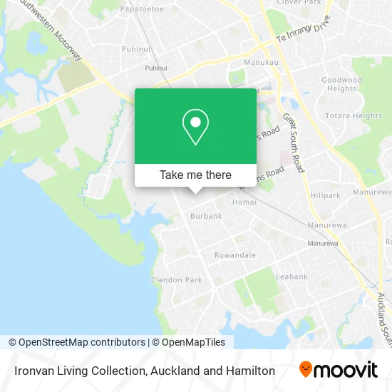 Ironvan Living Collection map