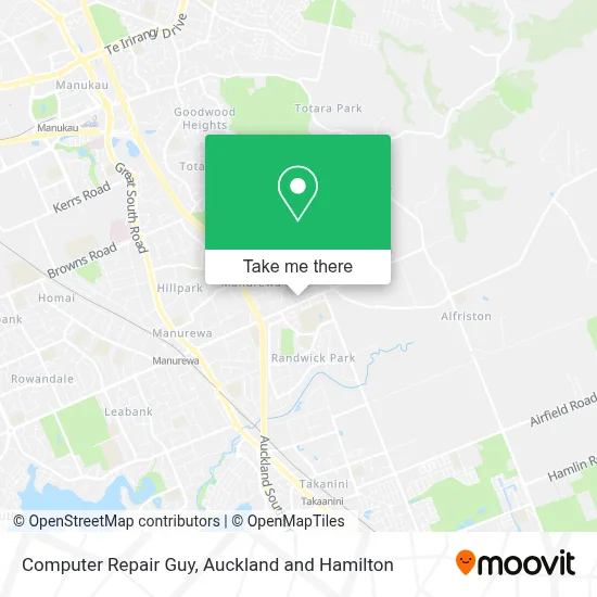 Computer Repair Guy map