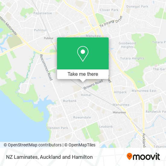 NZ Laminates地图