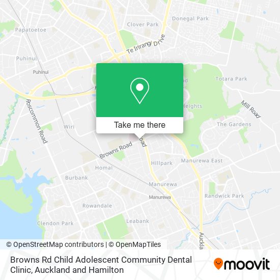 Browns Rd Child Adolescent Community Dental Clinic地图