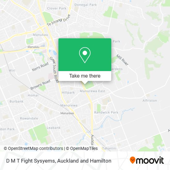 D M T Fight Sysyems map