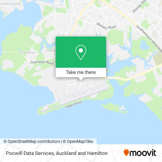 Pocwifi Data Services map