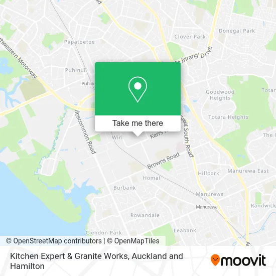 Kitchen Expert & Granite Works map