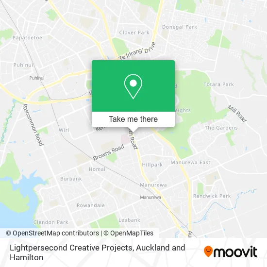 Lightpersecond Creative Projects map