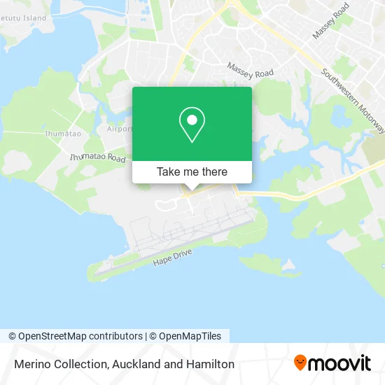 Merino Collection map