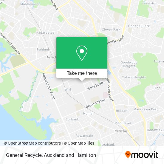 General Recycle map
