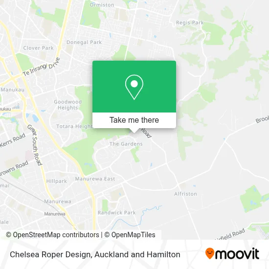 Chelsea Roper Design map