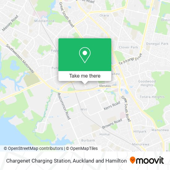 Chargenet Charging Station map