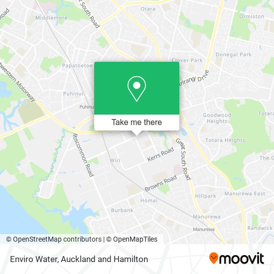Enviro Water map