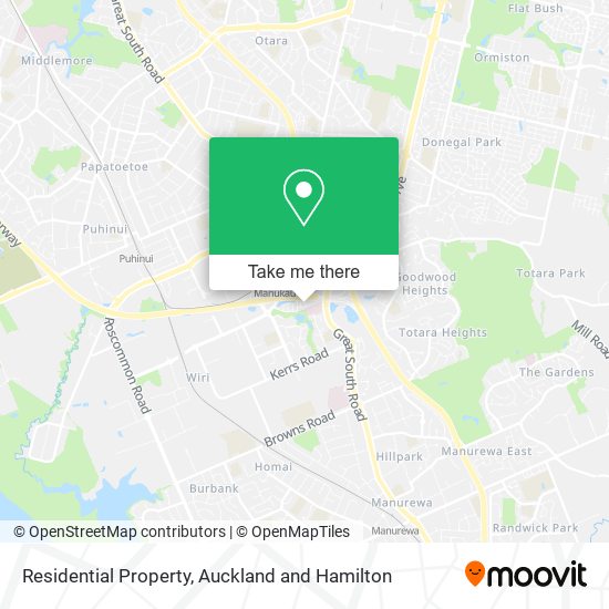 Residential Property map