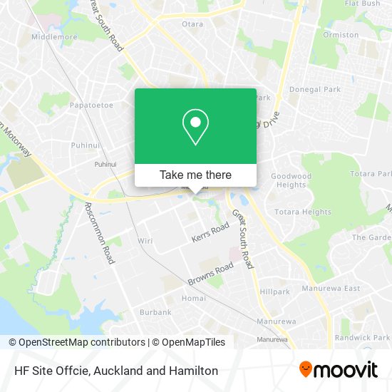 HF Site Offcie map