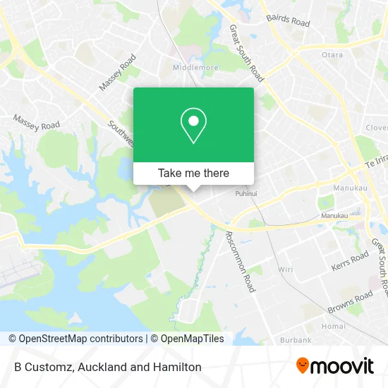 B Customz map