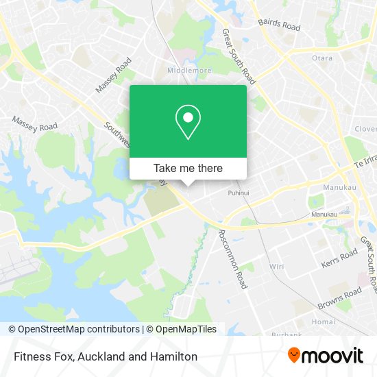 Fitness Fox map