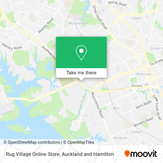 Rug Village Online Store map