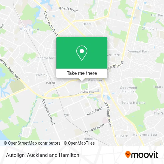 Autolign map