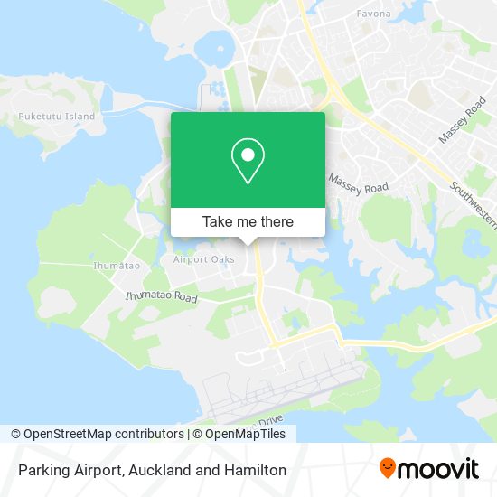 Parking Airport map