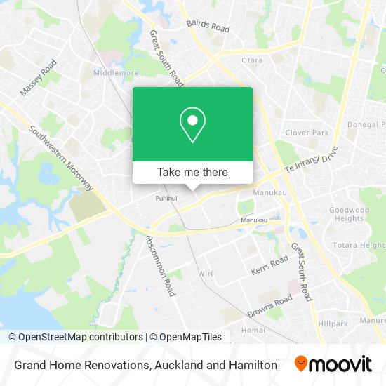 Grand Home Renovations map