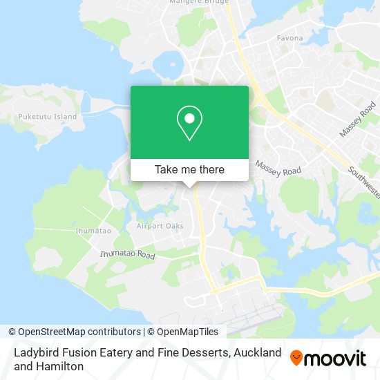 Ladybird Fusion Eatery and Fine Desserts map