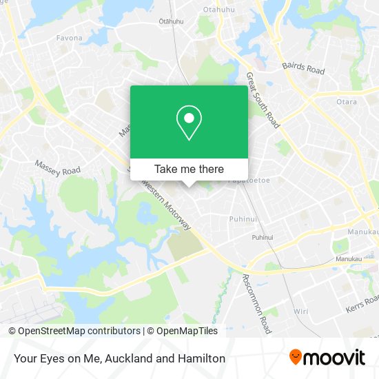 Your Eyes on Me map