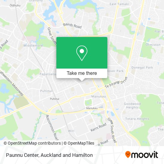 Paunnu Center map