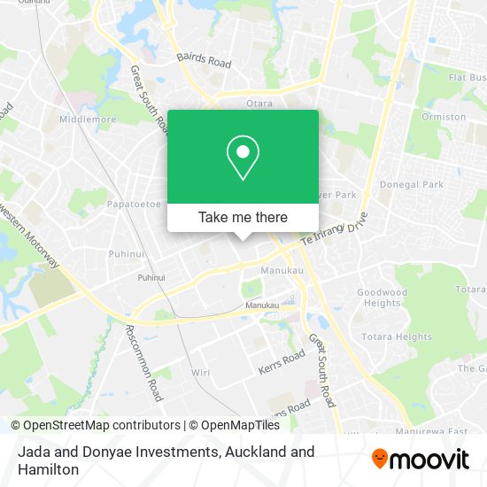 Jada and Donyae Investments map