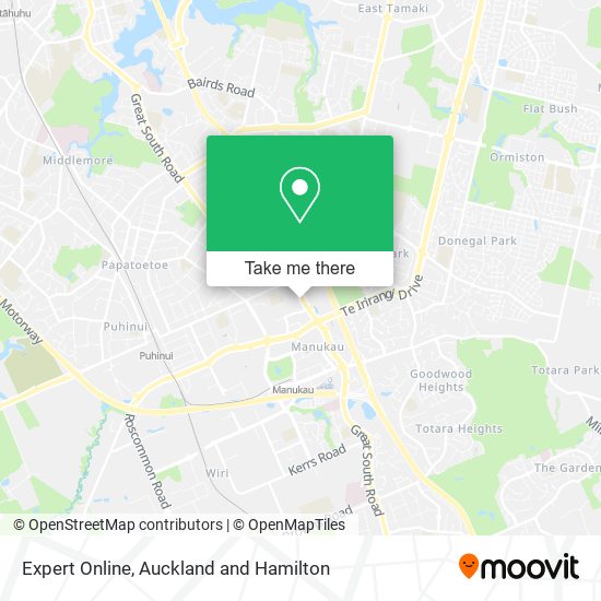 Expert Online map