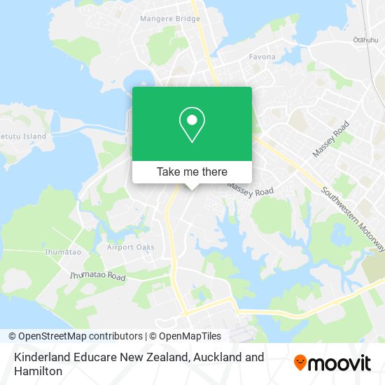 Kinderland Educare New Zealand地图