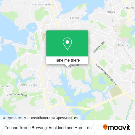 Technodrome Brewing map