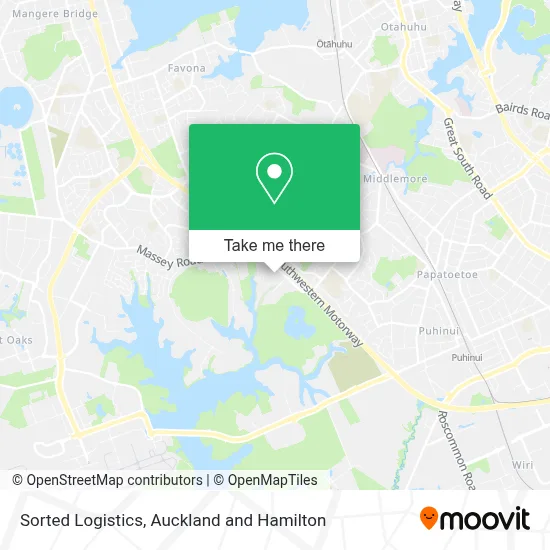 Sorted Logistics map