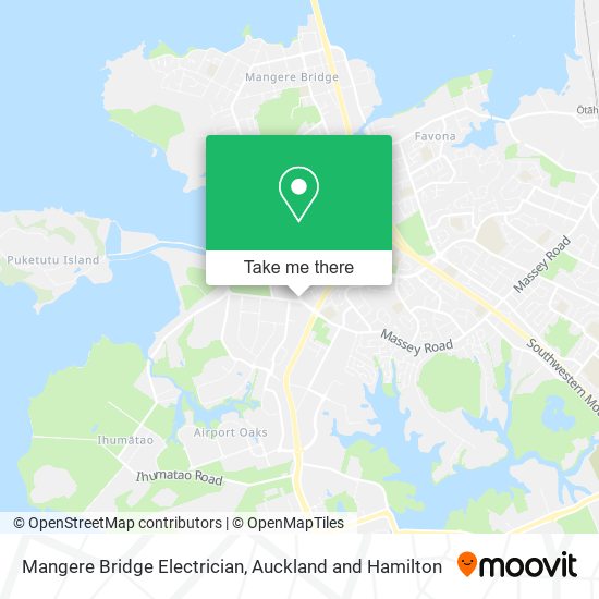 Mangere Bridge Electrician map