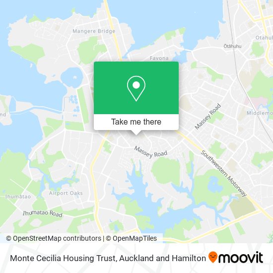 Monte Cecilia Housing Trust map