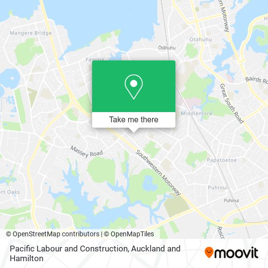 Pacific Labour and Construction map