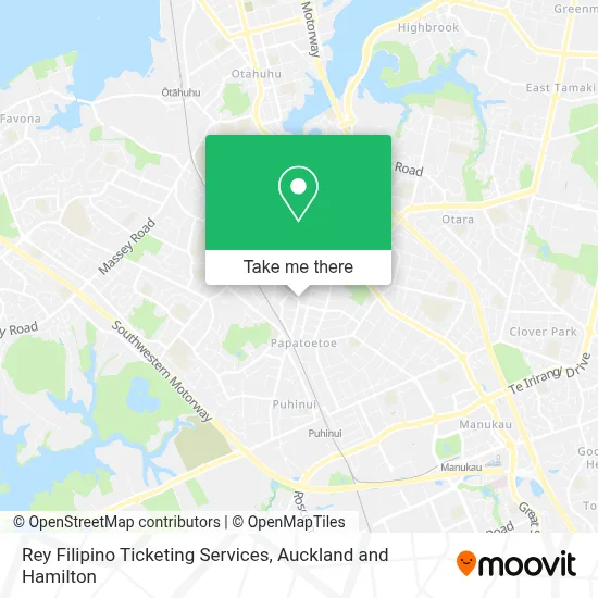 Rey Filipino Ticketing Services map