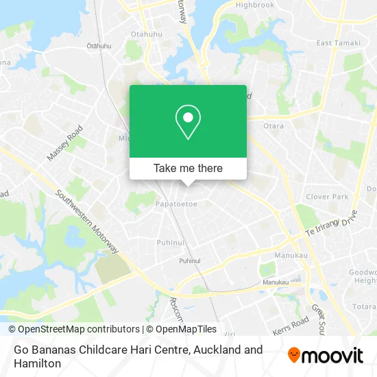 Go Bananas Childcare Hari Centre map