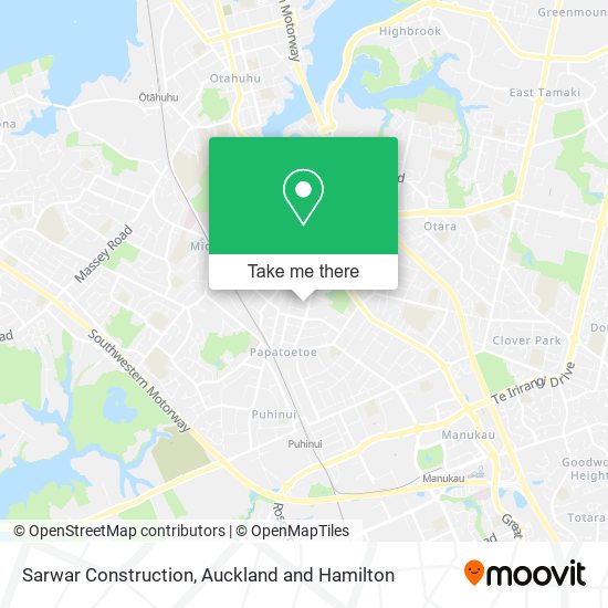 Sarwar Construction map