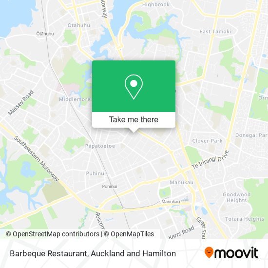 Barbeque Restaurant地图