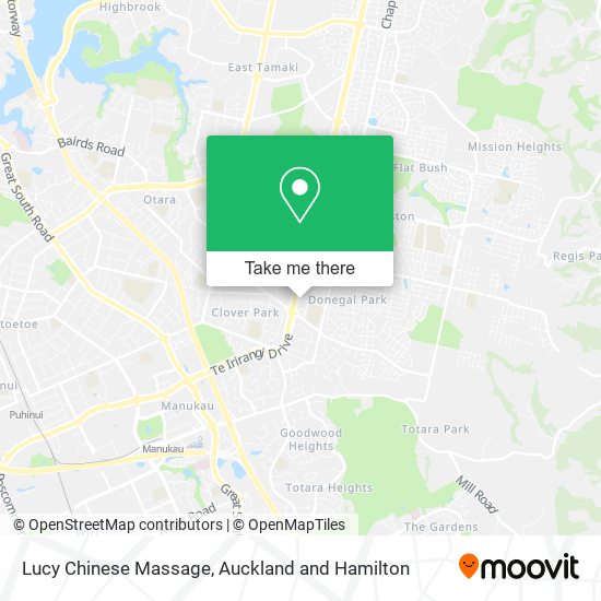 Lucy Chinese Massage map