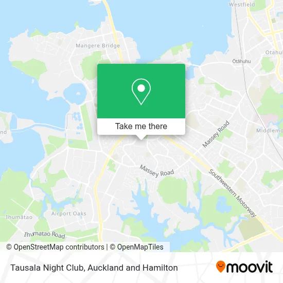 Tausala Night Club map